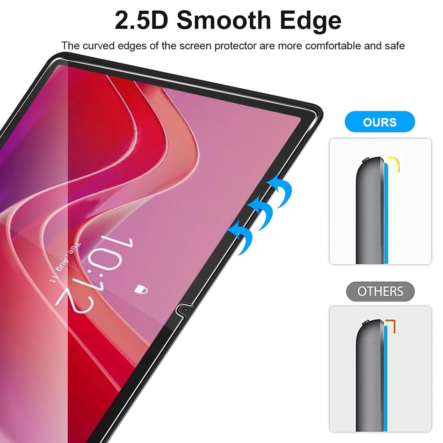 2Pcs For Lenovo Tab M11 / Xiaoxin Pad 11 2024 Screen Protector Tempered Glass 2.5D Tablet Screen Film 2Pcs For Lenovo Tab M11 / Xiaoxin Pad 11 2024 Screen Protector Tempered Glass 2.5D Tablet Screen Film